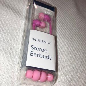 Insignia stereo earbuds